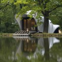 Garden House at the Pond Másílko / OK Pla Garden House at the Pond Másílko / OK Pla Cortesía de OK Plan Architects