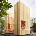 Children’s Playhouse ‘Sam + Pam’ / Office of McFarlane Biggar Architects + Designers Inc. Children’s Playhouse ‘Sam + Pam’ / Office of McFarlane Biggar Architects + Designers Inc. © Latreille Delage