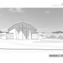 Wanaka Catholic Church / Sarah Scott Architects Ltd Wanaka Catholic Church / Sarah Scott Architects Ltd Elevación