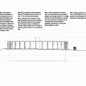 Segundo Lugar Concurso Nacional Reconversión Sitio Estanque: Weber_Bergh Taller de Arquitectura Segundo Lugar Concurso Nacional Reconversión Sitio Estanque: Weber_Bergh Taller de Arquitectura Corte Situación Actual