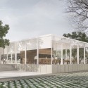 Segundo Lugar Concurso nacional de anteproyectos para el Museo Sanmartiniano de Mendoza Segundo Lugar Concurso nacional de anteproyectos para el Museo Sanmartiniano de Mendoza Cortesía de Equipo Segundo Lugar