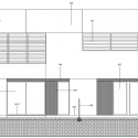 52 Viviendas Sociales en Tarragona / aguilera|guerrero architects 52 Viviendas Sociales en Tarragona / aguilera|guerrero architects Alzado Jardín