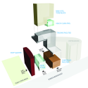 Hotel ICON / Rocco Design Architects Hotel ICON / Rocco Design Architects Diagrama Explotado