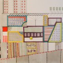 Arte y Arquitectura: Reinterpretación de planos arquitectónicos por Isabel Geisse Arte y Arquitectura: Reinterpretación de planos arquitectónicos por Isabel Geisse © Cortesía Isabel Geisse