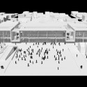 Segundo Lugar Concurso Nacional de Anteproyectos Centro Cultural de la Legislatura del Neuquén / Argentina Segundo Lugar Concurso Nacional de Anteproyectos Centro Cultural de la Legislatura del Neuquén / Argentina Vista urbana 1. Image Cortesía de Equipo Segundo Lugar