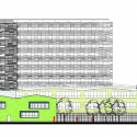 School Group and Student Housing / Atelier Phileas School Group and Student Housing / Atelier Phileas Elevación Sureste