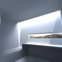 Centro de Alto Rendimento de Remo do Pocinho / Álvaro Fernandes Andrade Centro de Alto Rendimento de Remo do Pocinho / Álvaro Fernandes Andrade Render - Dormitorio Cota Baja 2