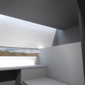Centro de Alto Rendimento de Remo do Pocinho / Álvaro Fernandes Andrade Centro de Alto Rendimento de Remo do Pocinho / Álvaro Fernandes Andrade Render - Dormitorio Cota Alta 1