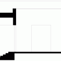 Stupet, refugium by a staircase / Petra Gipp Arkitektur Stupet, refugium by a staircase / Petra Gipp Arkitektur Sección AA