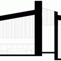 Stupet, refugium by a staircase / Petra Gipp Arkitektur Stupet, refugium by a staircase / Petra Gipp Arkitektur Sección BB
