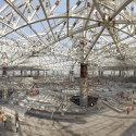 Chhatrapati Shivaji International Airport - Terminal 2 / SOM Chhatrapati Shivaji International Airport - Terminal 2 / SOM Construcción de sistema de vigas de acero. Imagen cortesía de SOM / © SOM
