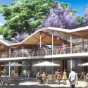Primer Lugar Concurso Parque de Ciudad-Neiva / Colombia Primer Lugar Concurso Parque de Ciudad-Neiva / Colombia Locales Restaurantes. Image Cortesía de Obraestudio + Riqueza