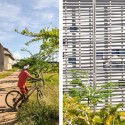 New University Library in Cayenne / rh+ architecture New University Library in Cayenne / rh+ architecture © Jonathan Cacchia