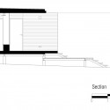 Pavilhão de Jardim / Alexandre Marques Pereira Arquitectura Pavilhão de Jardim / Alexandre Marques Pereira Arquitectura Corte
