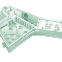 Medieval Museum in Waterford / Waterford City Council Architects Medieval Museum in Waterford / Waterford City Council Architects Diagrama Planta Nivel 2