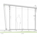 Viviendo a Pequeña Escala: La arquitectura plegable del proyecto viVood Viviendo a Pequeña Escala: La arquitectura plegable del proyecto viVood Corte