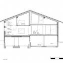 Casa C / Camponovo Baumgartner Architekten Casa C / Camponovo Baumgartner Architekten Seción B-B