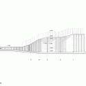 Arquitectura y Paisaje: Terraza con Vistas y Pabellón por Didzis Jaunzems / Laura Laudere / Jaunromans y Abele Arquitectura y Paisaje: Terraza con Vistas y Pabellón por Didzis Jaunzems / Laura Laudere / Jaunromans y Abele Elevación Norte