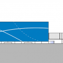 Blue Box / Hofrichter-Ritter Architekten Blue Box / Hofrichter-Ritter Architekten Elevación Oeste