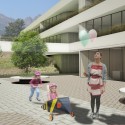 Primer Lugar en concurso Liceo Alemán de Chicureo: Eliash Arquitectos y Lambiasi + Westenenk Arquitectos Primer Lugar en concurso Liceo Alemán de Chicureo: Eliash Arquitectos y Lambiasi + Westenenk Arquitectos Cortesía de Eliash Arquitectos y Lambiasi + Westenenk Arquitectos