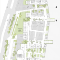 Primer Lugar en concurso Liceo Alemán de Chicureo: Eliash Arquitectos y Lambiasi + Westenenk Arquitectos Primer Lugar en concurso Liceo Alemán de Chicureo: Eliash Arquitectos y Lambiasi + Westenenk Arquitectos Planta Primer Piso