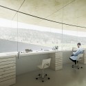 BIG Designs Spiralling Museum for Swiss Watchmaker BIG Designs Spiralling Museum for Swiss Watchmaker © BIG