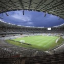 Iluminación de los Estadios de la Copa Mundial FIFA 2014 por Schréder Iluminación de los Estadios de la Copa Mundial FIFA 2014 por Schréder Estadio Mineirão en Belo Horizonte. Image © Joana França