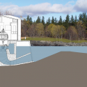 Pålsbu Hydro Power Station / Manthey Kula Architects Pålsbu Hydro Power Station / Manthey Kula Architects Elevación