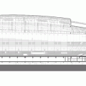 En Detalle: Estructuras a gran escala / Estadios En Detalle: Estructuras a gran escala / Estadios Arena Tele2 / White arkitekter. Corte Longitudinal